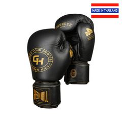 THBGSP-00 боксерские перчатки THUNDER чёрный