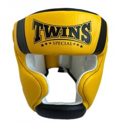 Шлем боксерский Twins Special (HGL-11 yellow)