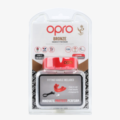 Боксёрская капа Opro Bronze Level красная