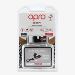 Боксёрская капа Opro Bronze Level чёрная